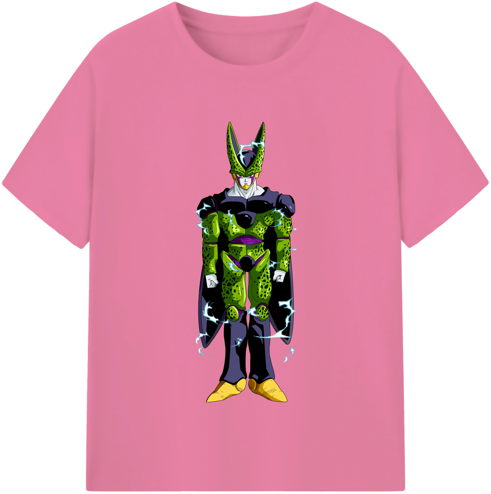 （画像用） ドラゴンボール セル DRAGON BALL Cell 綿100％半袖Tシャツ（フロントプリント）